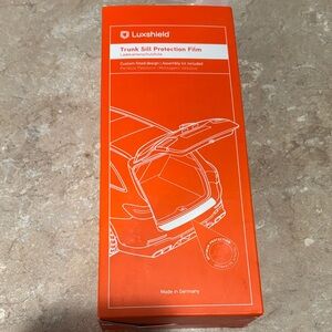 Trunk Sill Protection Film - Orange